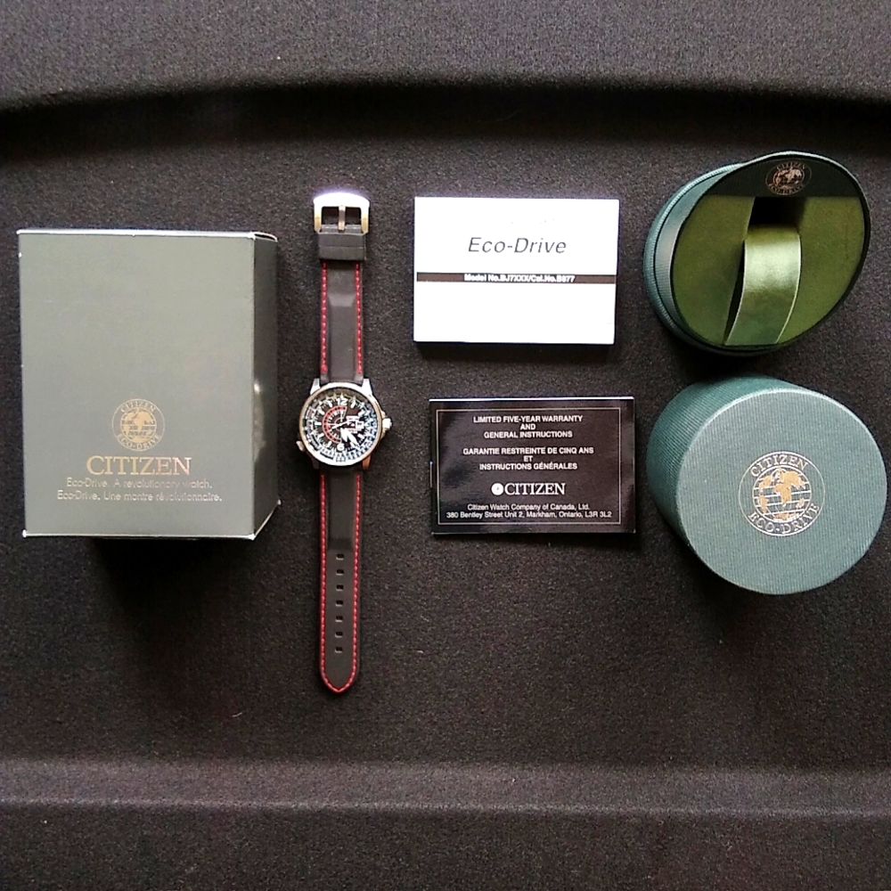 Citizen Eco-Drive Nighthawk watch